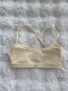 CSB Form Gia Crop in Butter Yellow